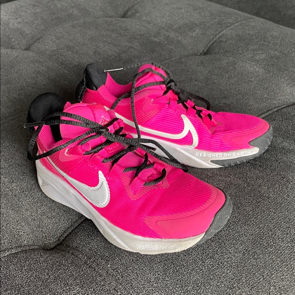 Nike Kid’s Pink and Black Athletic Shoes